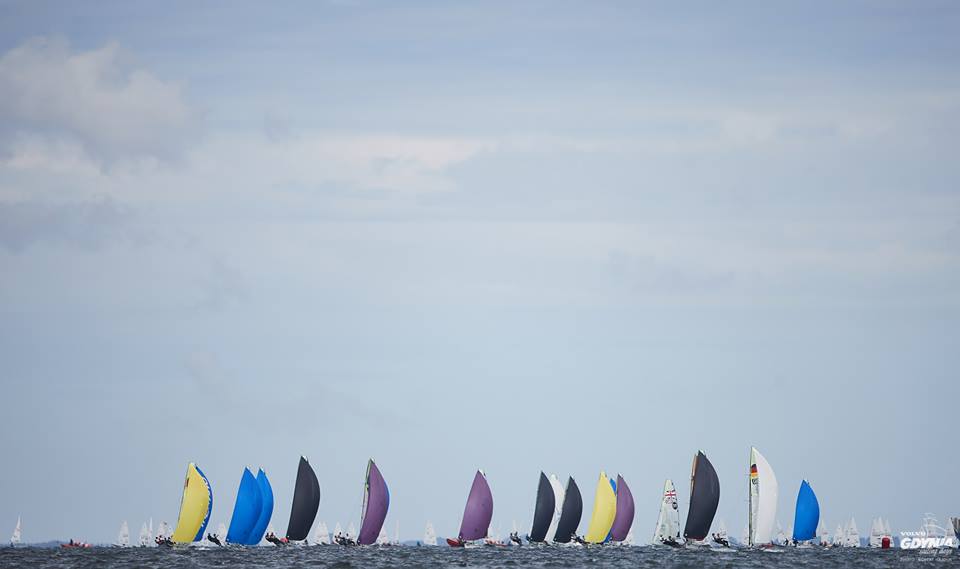 49er & 49er FX - European Championship 2018 - Gdynia POL - Day 1