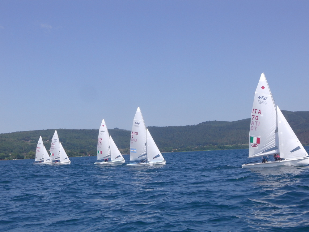 470 - Junior World Championship 2018 - Lagi di Bracciano ITA - Début aujourdhui