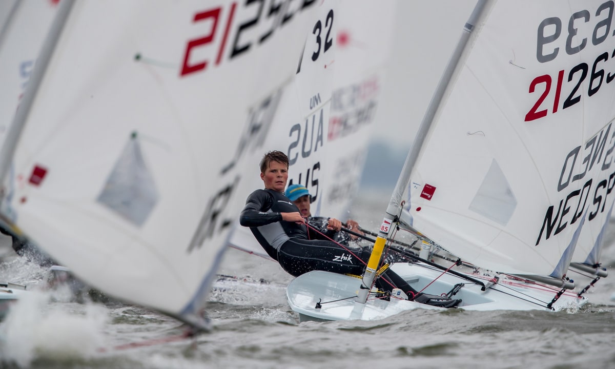 Laser Radial - Youth World Championship 2018 - Kiel GER - Day 1