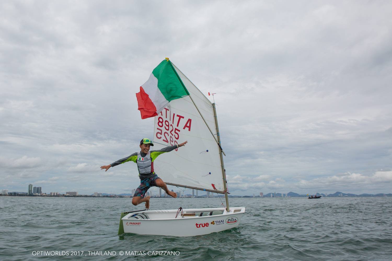 Optimist - World Championship 2018 - Limassol CYP - Final results - LOr pour Marco Gradoni ITA