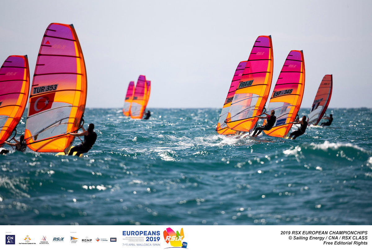 RS:X-Windsurfer - European & European Youth Championship 2019 - El Arenal ESP - Day 1