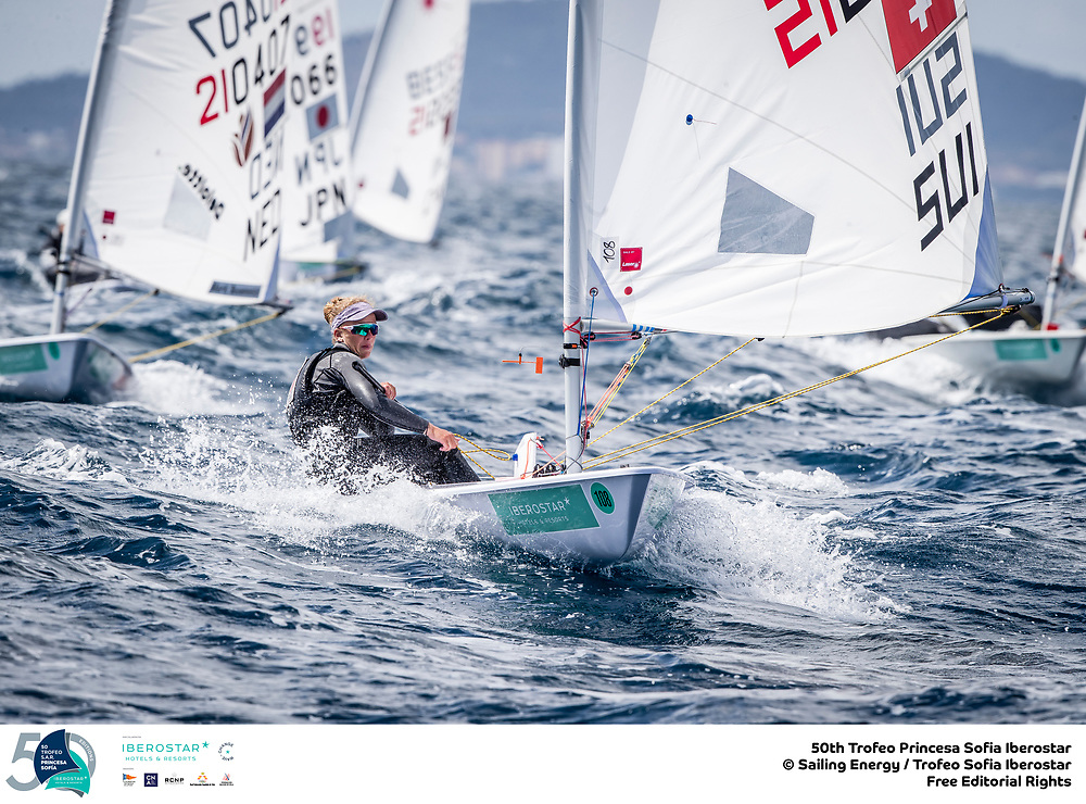Olympic Classes - Trofeo Princesa Sofia - Palma ESP - Day 5 - Medal Race für Mateo Sanz-Lanz und Maud Jayet SUI