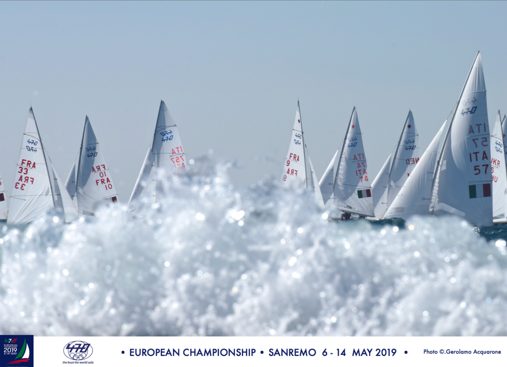 470 - European Championship 2019 - San Remo ITA - Premier départ aujourdhui