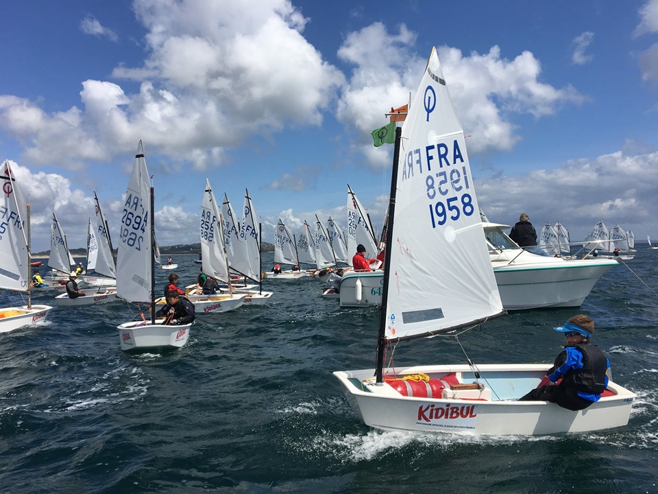 Optimist - European Championship - Crozon-Morgat FRA - Day 1