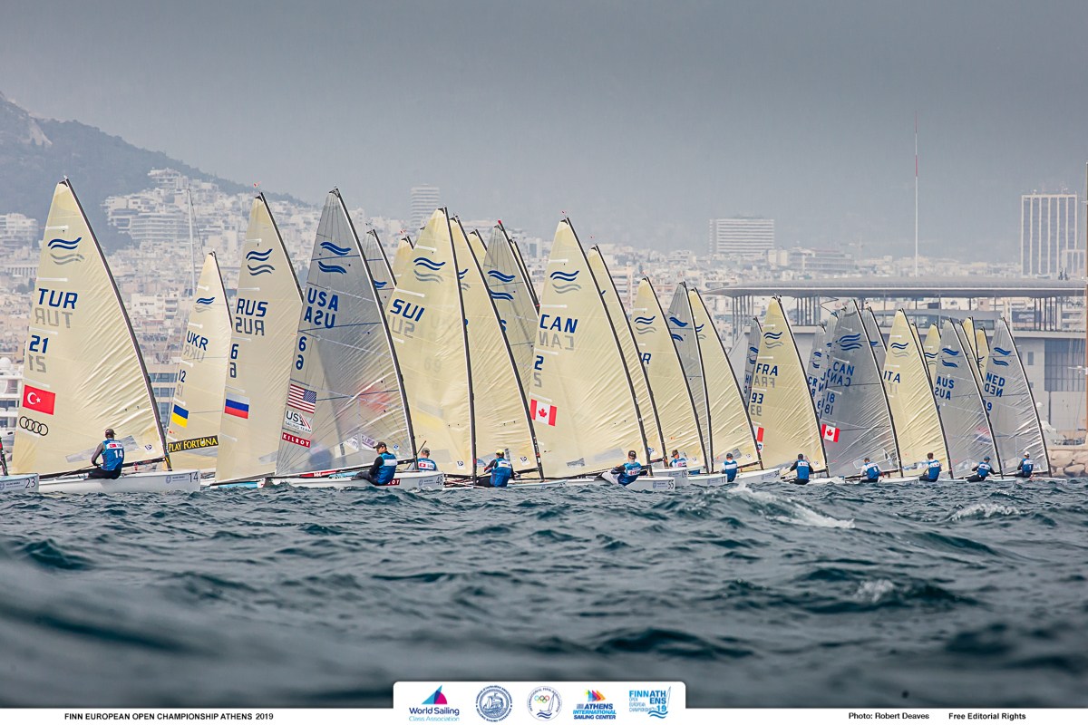 Finn - European Championship 2019 - Athens GRE - Day 2