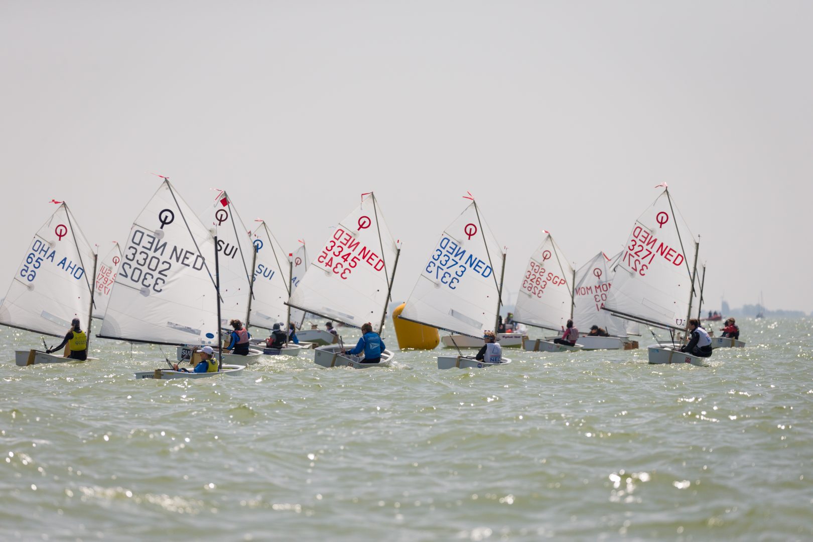 Optimist, Laser, 29er, Nacra 15, var. classes - Dutch Youth Regatta - Workum NED - Day 3