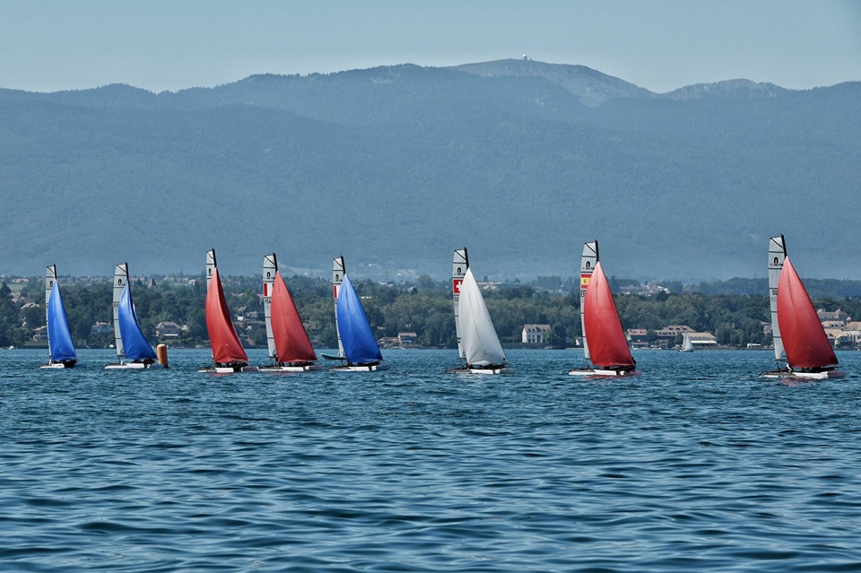 Nacra 15 - Swiss Championship 2019 - CN Versoix - Day 1