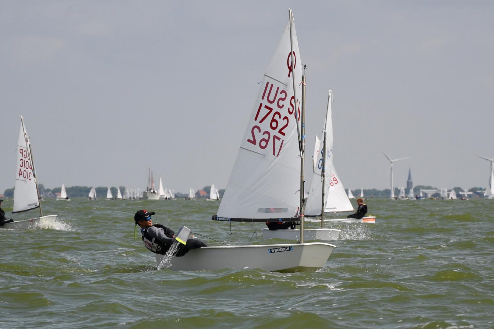 Optimist, Laser, 29er, Nacra15, var. Classes - Dutch Youth Regatta - Workum NED - Day 2