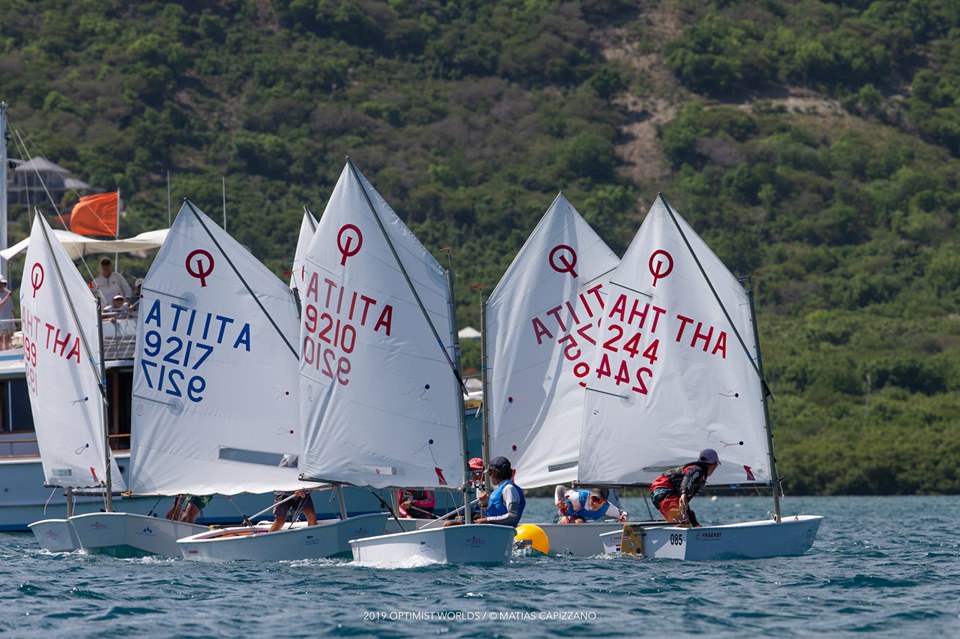 Optimist - World Championship 2019 - English Harbour ANT - Day 5 - Team-Racing - Titre pour lItalie