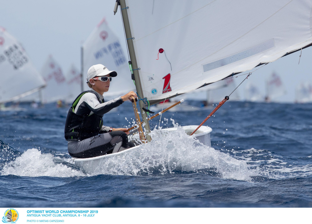 Optimist - World Championship 2019 - English Harbour ANT - Day 1