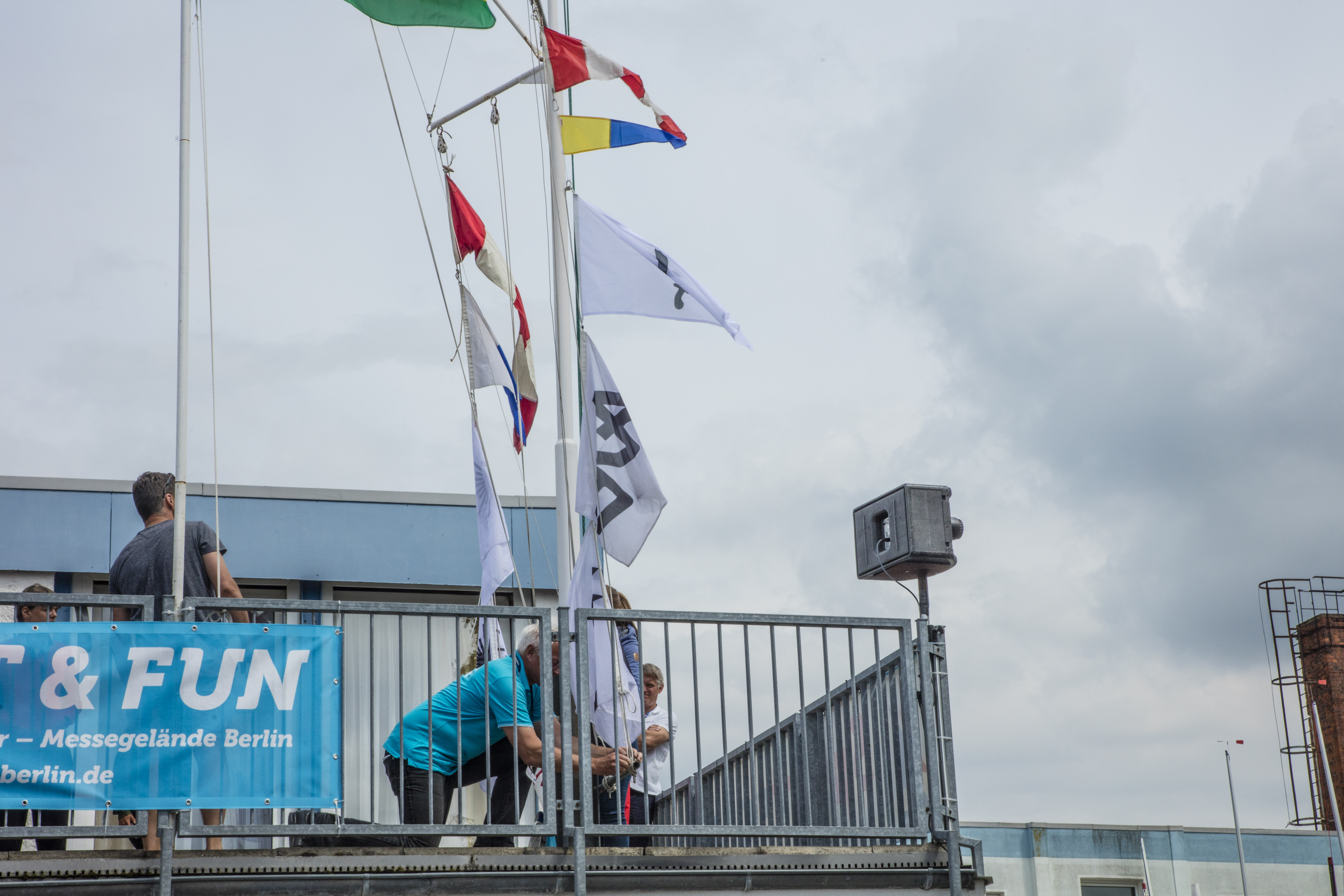 Laser - Europacup 2019 - Warnemünde GER - Day 2 - No wind