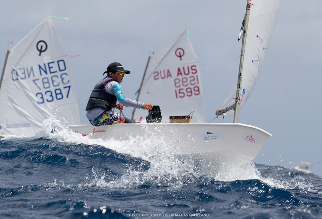 Optimist - World Championship 2019 - English Harbour ANT - Day 2
