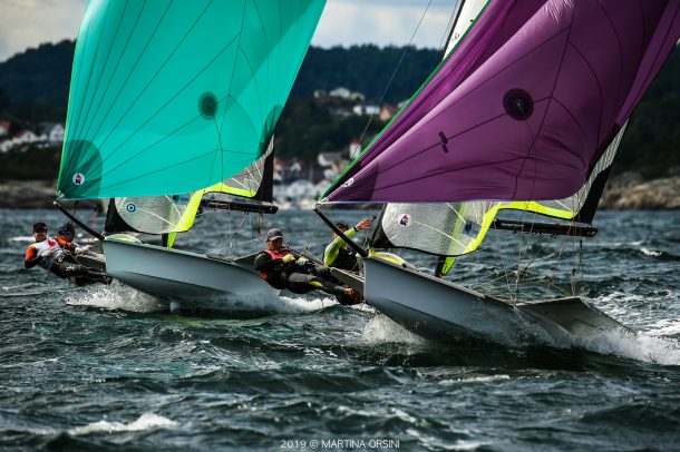 49er, 49erFX, Nacra 17 - Junior World Championship 2019 - Risor NOR - Day 3