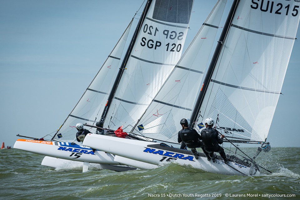 Optimist, Laser, 29er, Nacra 15, var. classes - Dutch Youth Regatta - Workum NED - Day 1
