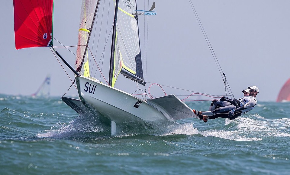 Olympic Test Event - Enoshima JPN - Day 2 - Les Suisses