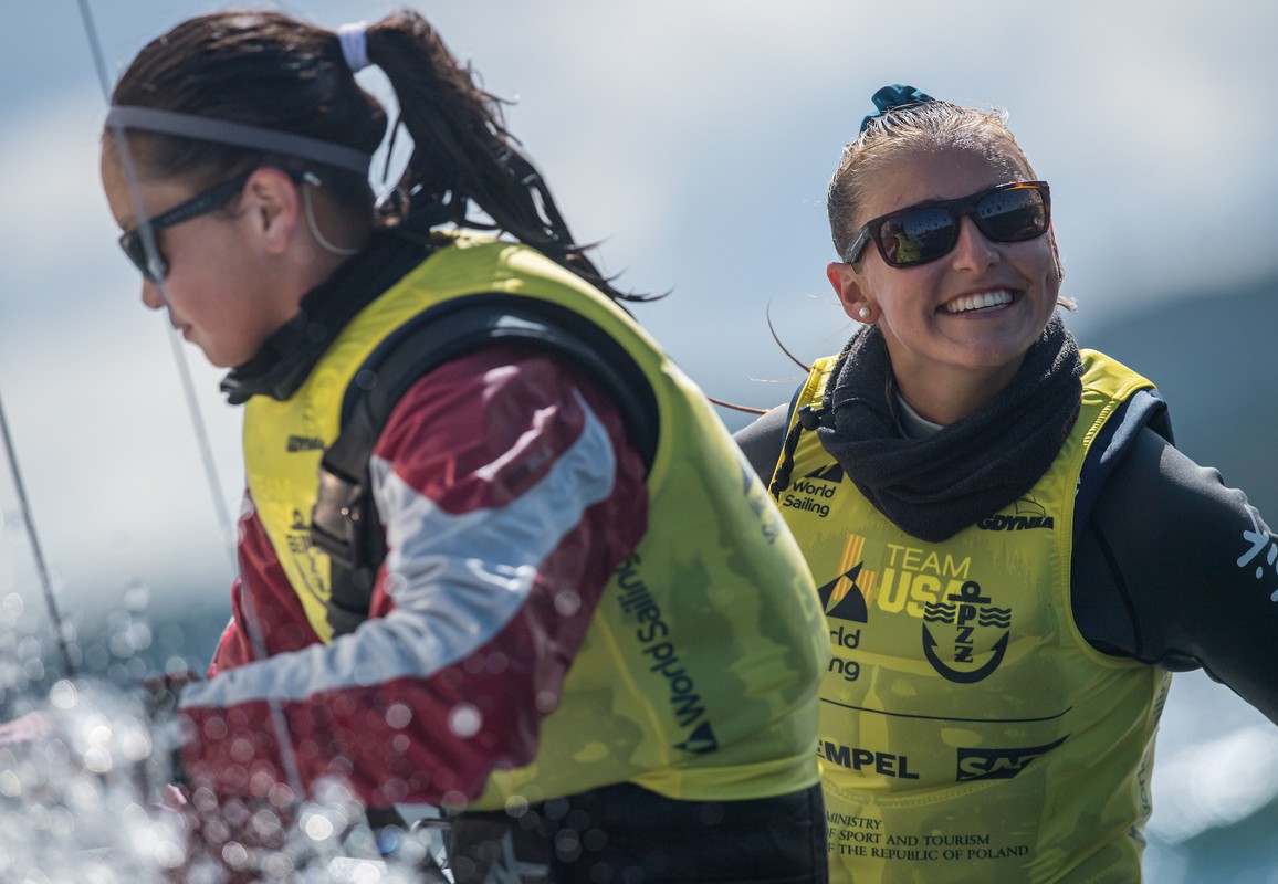 29er, 420, Laser Radial, Nacra 15, RS:X - Youth Worlds - Gdynia POL - Day 4