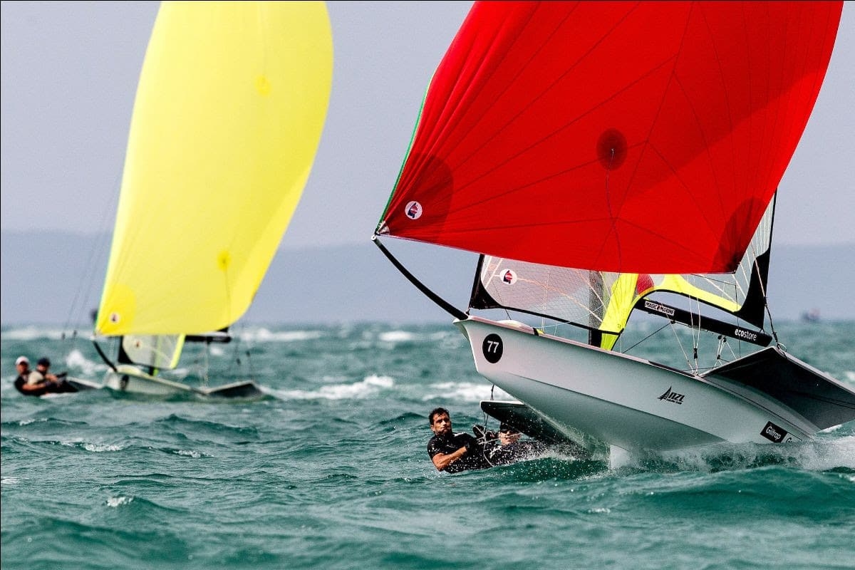 49er, 49erFX, Nacra 17 - World Championship 2020 - Geelong AUS - Day 1