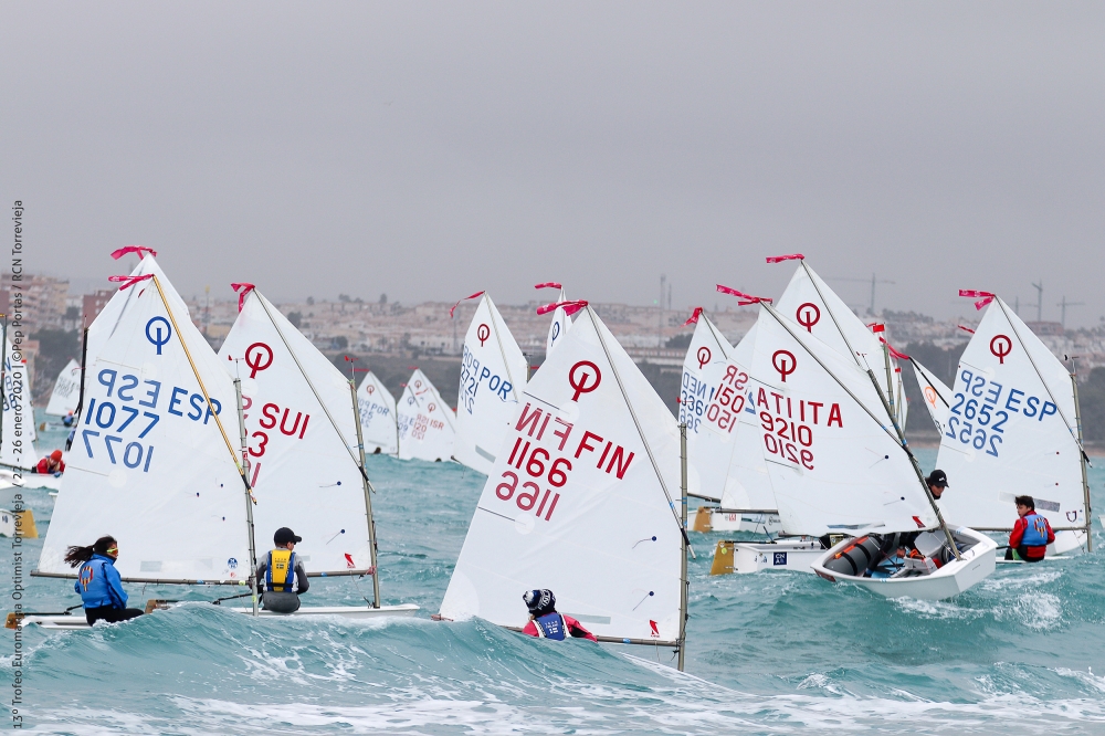 Optimist - Trofeo Euromarina - Torrevieja ESP - Day 2
