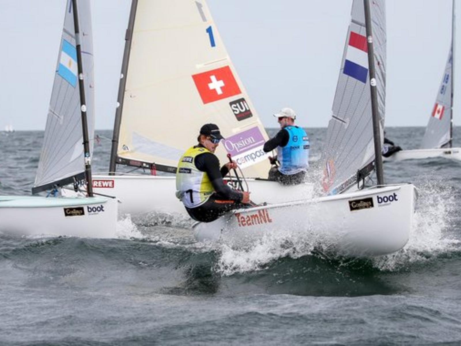 Olympic Classes - Kieler Woche - Kiel GER - Day 3 - Die Schweizer