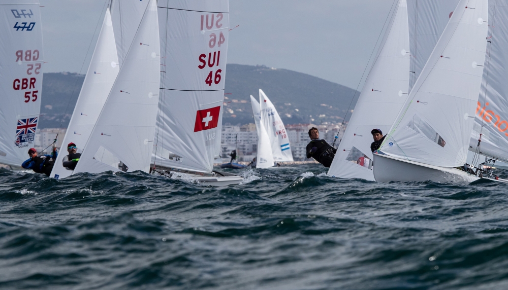 470 - European Championship 2021 - Vilamoura POR - Aujourdhui Practice Race